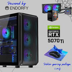 FuturaIT Endorfy GamerPC (AMD Ryzen 9 5900X, 32GB RAM, SSD 2TB, RTX 5070Ti, 1000W, Midi ATX) Poklon 