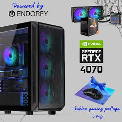 FuturaIT Endorfy GamerPC (AMD Ryzen 9 5900X, 32GB RAM, SSD 2TB, RTX 4070, 750W, Midi ATX) Poklon 