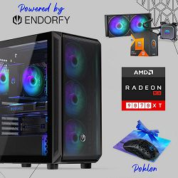 FuturaIT Endorfy GamerPC (AMD Ryzen 9 7900X3D, 32GB RAM, SSD 2TB, RX 9070XT, 850W, Midi ATX) Poklon 