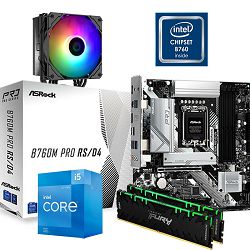 FuturaIT INTEL Upgrade Kit (Intel i5 13400F, B760, Cooler, 16GB RAM)