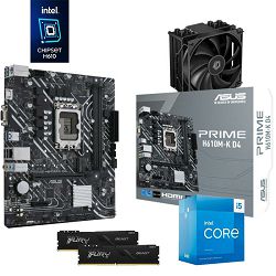 FuturaIT Intel Upgrade Kit (Intel i5 14400F, H610M, 16GB RAM, Cooler)