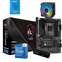 FuturaIT Intel Upgrade Kit (Intel i5 14600K, Z790, 32GB RAM, Cooler) 