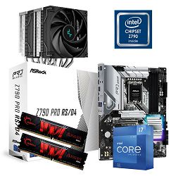 FuturaIT INTEL Upgrade Kit (Intel i7 13700KF, Z790, Cooler, 32GB RAM)