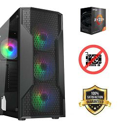 FuturaIT NoGPU PC (AMD Ryzen 5 5600X, 16GB RAM, SSD 1TB, 650W, Midi ATX) 