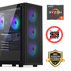 FuturaIT NoGPU PC (AMD Ryzen 5 5600X, 16GB RAM, SSD 1TB, 650W, Midi ATX) 
