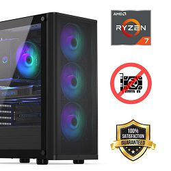 FuturaIT NoGPU PC (AMD Ryzen 7 5800X, 32GB RAM, SSD 1TB, 650W, Midi ATX) 
