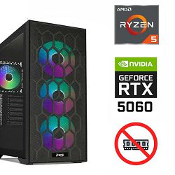 FuturaIT NoRam PC (AMD Ryzen 5 5600XT, B550, 1TB SSD, RTX 5060, 650W, Midi ATX) 
