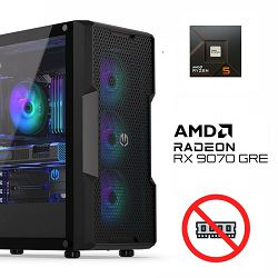 FuturaIT NoRam PC (AMD Ryzen 5 7500F, B650, 1TB SSD, RX 9070Gre, 750W, Midi ATX)