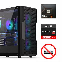 FuturaIT NoRam PC (AMD Ryzen 5 7500F, B650, 1TB SSD, RX 9070XT, 750W, Midi ATX)