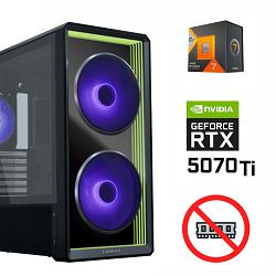 FuturaIT NoRam PC (AMD Ryzen 7 7800X3D, B650, 2TB SSD, RTX 5070Ti, 850W, Midi ATX)