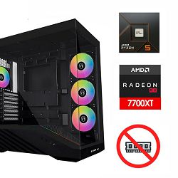 FuturaIT  NoRamPC (AMD Ryzen 5 7500F, B650, 1TB SSD, RX 7700XT, 650W, Midi ATX)