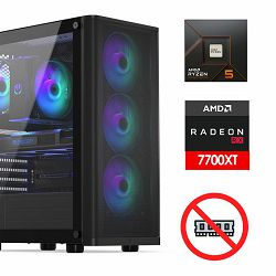 FuturaIT  NoRamPC (AMD Ryzen 5 7500F, B650, 1TB SSD, RX 7700XT, 650W, Midi ATX)