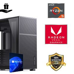 FuturaIT Office&Home PC (AMD Ryzen 5 5600GT, 16GB RAM, SSD 500GB, 550W, Midi ATX) WinOS