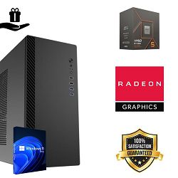 FuturaIT Office&Home PC (AMD Ryzen 5 8500G, 16GB RAM, SSD 1TB, 550W, Midi ATX) WinOS