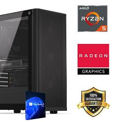 FuturaIT Office&Home PC (AMD Ryzen 5 8500G, 16GB RAM, SSD 1TB, 550W, Midi ATX) WinOS