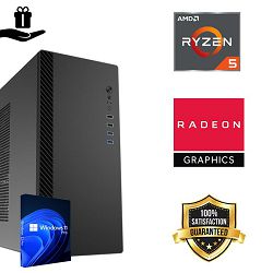 FuturaIT Office&Home PC (AMD Ryzen 5 8500G, 16GB RAM, SSD 1TB, 550W, Midi ATX) WinOS