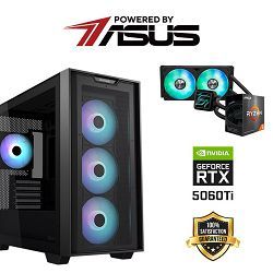 FuturaIT Power by Asus PC (AMD Ryzen 5 5600X, 32GB RAM, SSD 1TB, RTX 5060Ti, 750W, Asus Case) Poklon 