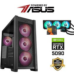 FuturaIT Power by Asus PC (AMD Ryzen 7 7800X3D, 32GB RAM, SSD 4TB, RTX 5090, 1000W, Asus Case) Poklon 