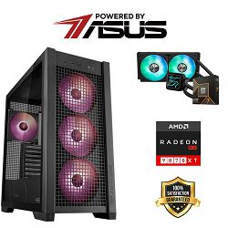 FuturaIT Power by Asus PC (AMD Ryzen 7 9700X, 32GB RAM, SSD 2TB, RX 9070XT, 850W,Asus Case) Poklon 