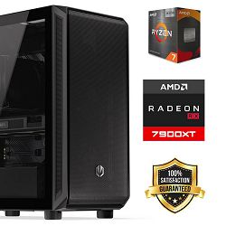 FuturaIT SummerSale GamerPC (AMD Ryzen 7 5700X3D, 32GB RAM, SSD 2TB, RX 7900XT, 750W, Midi ATX) 