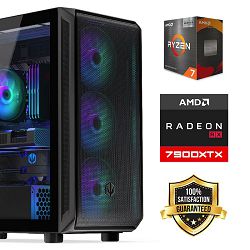 FuturaIT SummerSale GamerPC (AMD Ryzen 7 5700X3D, 32GB RAM, SSD 2TB, RX 7900XTX, 1000W, Midi ATX) 