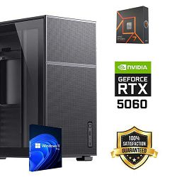 FuturaIT Workstation PC (AMD Ryzen 7 7700X, 32GB RAM, SSD 2TB, RTX 5060, 750W, Midi ATX) WinOS