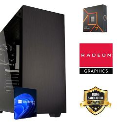 FuturaIT Workstation PC (AMD Ryzen 7 7700X, 48GB RAM, SSD 2TB, AMD igpu, 650W, Midi ATX) Win-OS