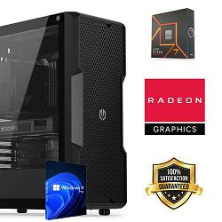 FuturaIT Workstation PC (AMD Ryzen 7 7700X, 48GB RAM, SSD 2TB, AMD igpu, 650W, Midi ATX) Win-OS