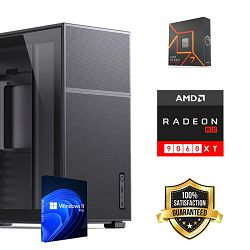 FuturaIT Workstation PC (AMD Ryzen 7 8700F, 32GB RAM, SSD 2TB, RX 9060XT, 750W, Midi ATX) WinOS