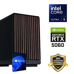 FuturaIT Workstation PC (Intel Ultra 5 245KF, 32GB RAM, SSD 2TB, RTX 5060, 650W, Midi ATX) Win-OS 