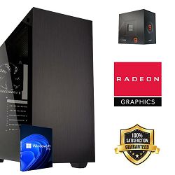 FuturaIT Workstation PC (AMD Ryzen 9 7900X, 48GB RAM, SSD 2TB, AMD igpu, 650W, Midi ATX) Win-OS