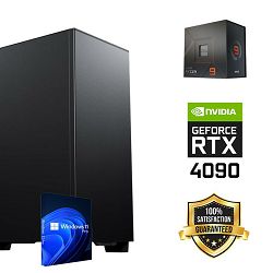 FuturaIT Workstation PC (AMD Ryzen 9 7900X, 48GB RAM, SSD+HDD, RTX 4090, 1000W, Midi ATX) WinOS
