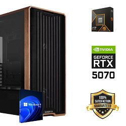 FuturaIT Workstation PC (AMD Ryzen 9 9950X, 48GB RAM, SSD 4TB, RTX 5070, 850W, Midi ATX) Win OS