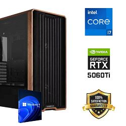 FuturaIT Workstation PC (Intel i7 13700K, 48GB RAM, SSD 4TB, RTX 5060Ti, 850W, Midi ATX) WinOS