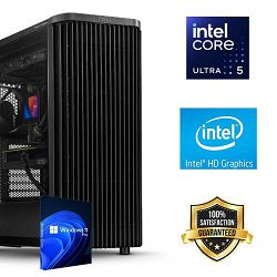 FuturaIT Workstation PC (Intel Ultra 5 250K, 32GB RAM, SSD 2TB, Intel HD, 650W, Midi ATX) WinOS