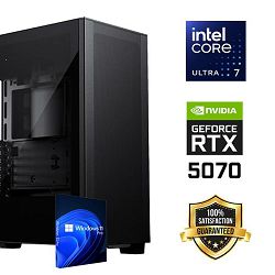 FuturaIT Workstation PC (Intel Ultra 7 265K, 32GB RAM, SSD 2TB, RTX 5070, 850W, Midi ATX) WinOS