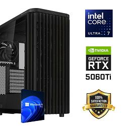 FuturaIT Workstation PC (Intel Ultra 7 265K, 32GB RAM, SSD 2TB, RTX 5060Ti, 850W, Midi ATX) WinOS