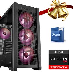 FuturaIT Xmas GamerPC (Intel i7 13700K, 32GB RAM, SSD 2TB, RX 7900XTX, 1000W, Midi ATX)  