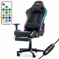 Gaming stolica BYTEZONE Cobra, RGB, crni BZ5943B 
