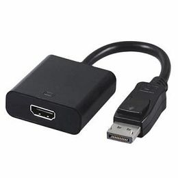 Gembird DisplayPort to HDMI adapter cable, black