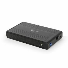 Gembird External USB 3.0 enclosure, black