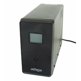 Gembird UPS with USB and LCD display, 1500 VA, black