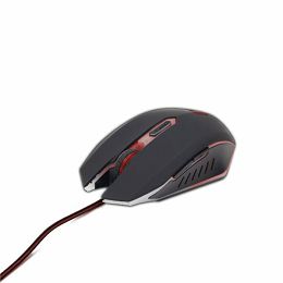 Gembird Gaming mouse, USB, red