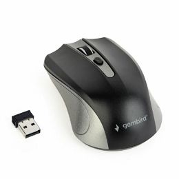 Gembird Wireless optical mouse, spacegrey black