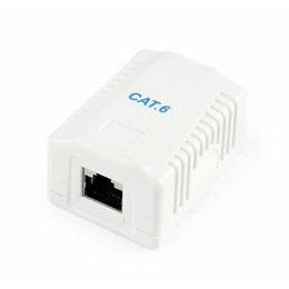 Gembird CAT6 FTP single port surface mount box