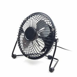 Gembird USB 4" desktop fan, black