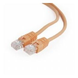 Gembird CAT5e UTP Patch cord, orange, 0,25 m