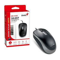 Genius DX-125S, optički miš, silent, USB 31010027400