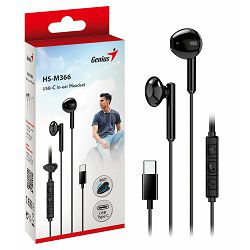 Genius HS-M366, in-ear slušalice, crna 31710033400