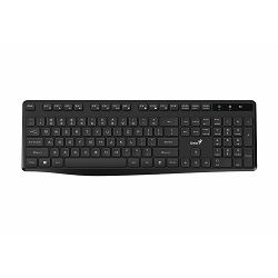 Genius KB-7200, bežična tipkovnica, silent, crna 31320002405